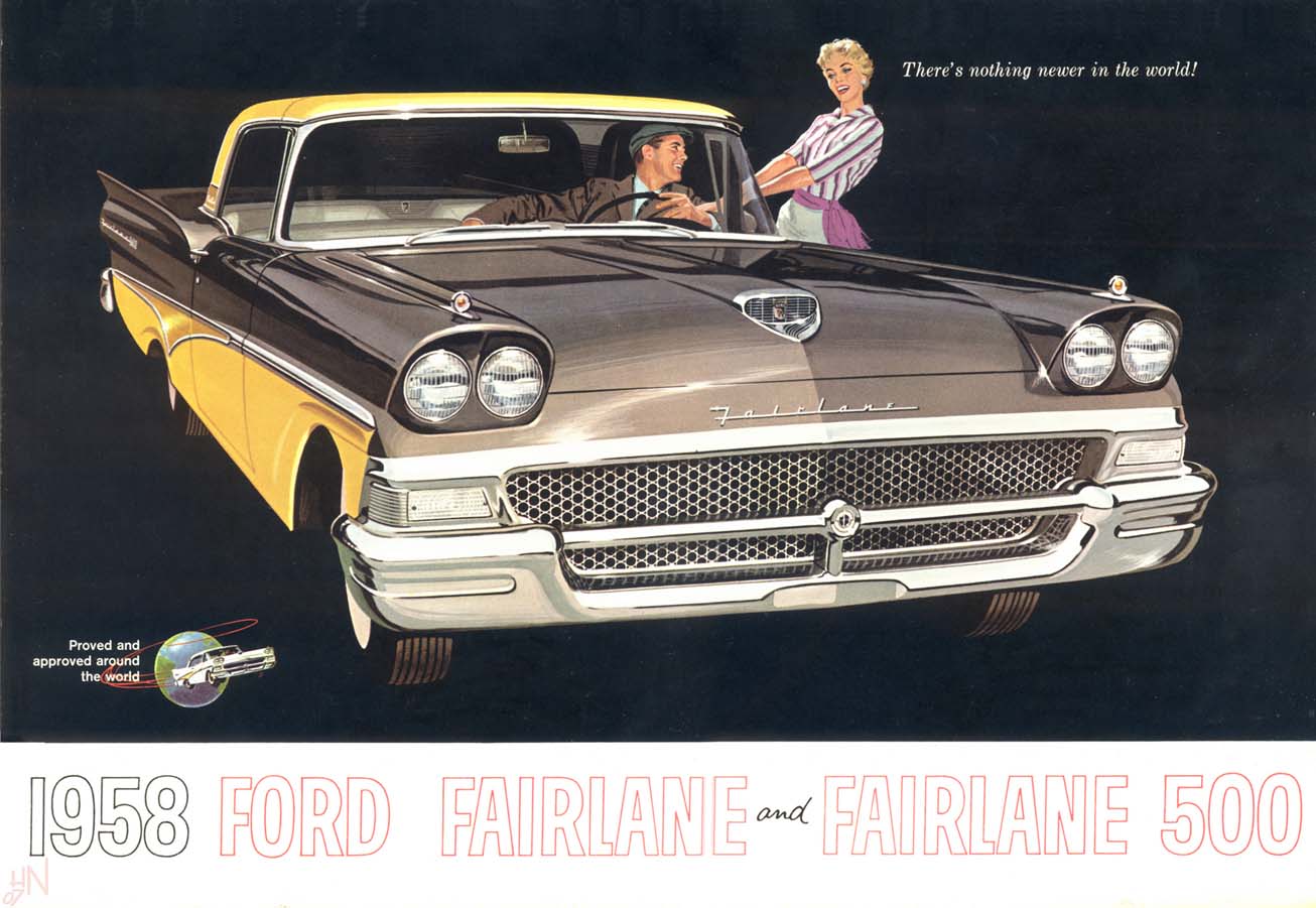 1958 Ford Fairlane Brochure Page 24